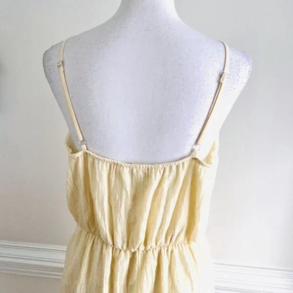 Altar’d State Cream Super Soft Lightweight Side Tie Sundress ~ Size Large - Picture 6 of 8